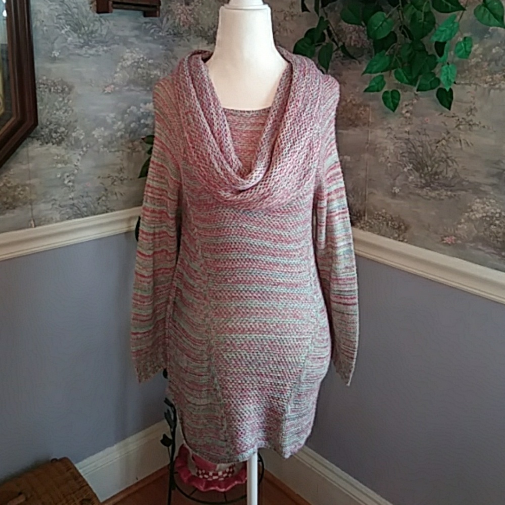 Sweater with matching scarf